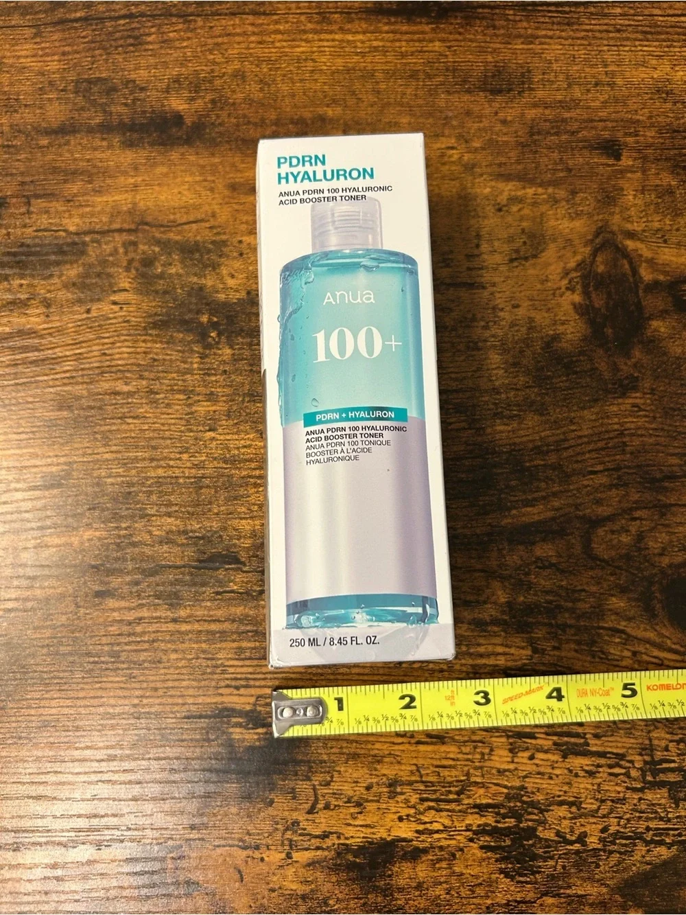 Anua PDRN 100 Hyaluronic Acid Booster Toner 250ml Korean Skincare
